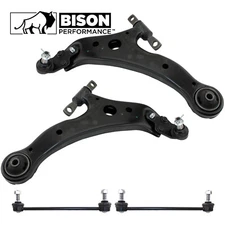Bison Performance 4pc Front Lower Control Arm Sway Bar Link Kit For Avalon Camry