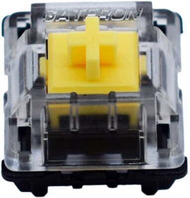 Lubed and Filmed Gateron Yellow Optical Switches (70Ct)