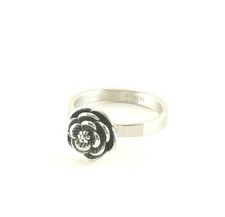 Stainless Steel Rose Ring - Free Gift Packaging