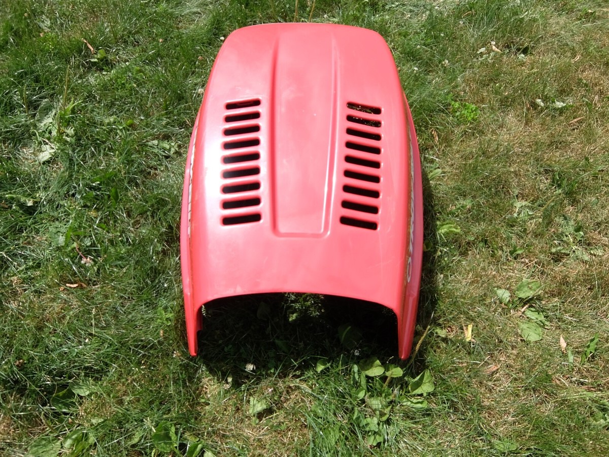 Used Troy-Bilt Super Bronco Hood Red fits 13AX60TG766 | eBay