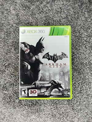 Batman: Arkham City (Microsoft Xbox 360, 2011) Complete Tested And Working 
