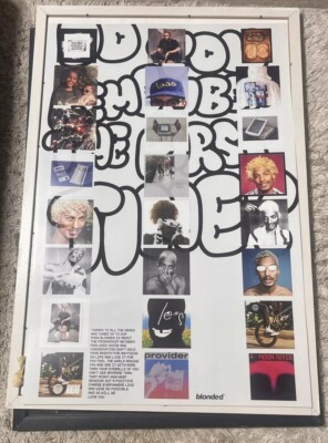 Frank Ocean Blonded Radio “Do You Remember The First Time?” Poster