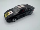 Vintage 1990 Hot Wheels Ferrari 348 Black 1:64 Diecast Car KG JD SLB6