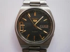 Vintage gents wristwatch SEIKO 5 automatic watch spares or repair 7009 A JAPAN