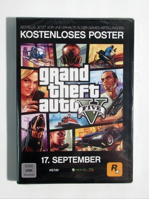 Original Grand Theft Auto 5 Vorbestell-Box