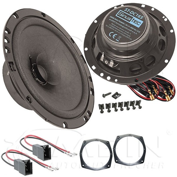 Sinustec Auto Lautsprecher FüR Mitsubishi Carisma DA1A 1995-1999 Heck 300W #Citb-image