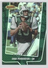 2005 Bowman's Best Green 257/799 Chad Pennington #42 5k6
