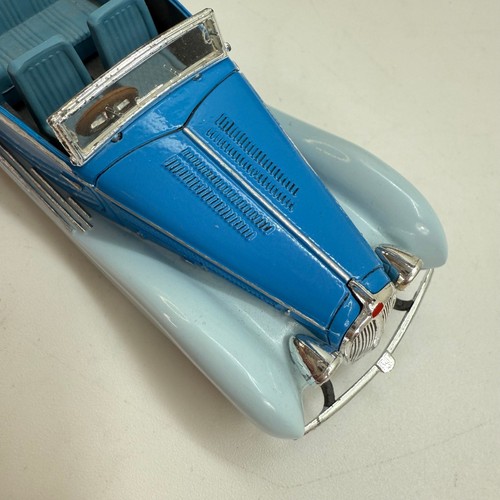 Solido Maßstab 1:43 Delahaye 135M 1939 Figoni Falaschi Made France zweifarbig blau - Bild 11 von 13