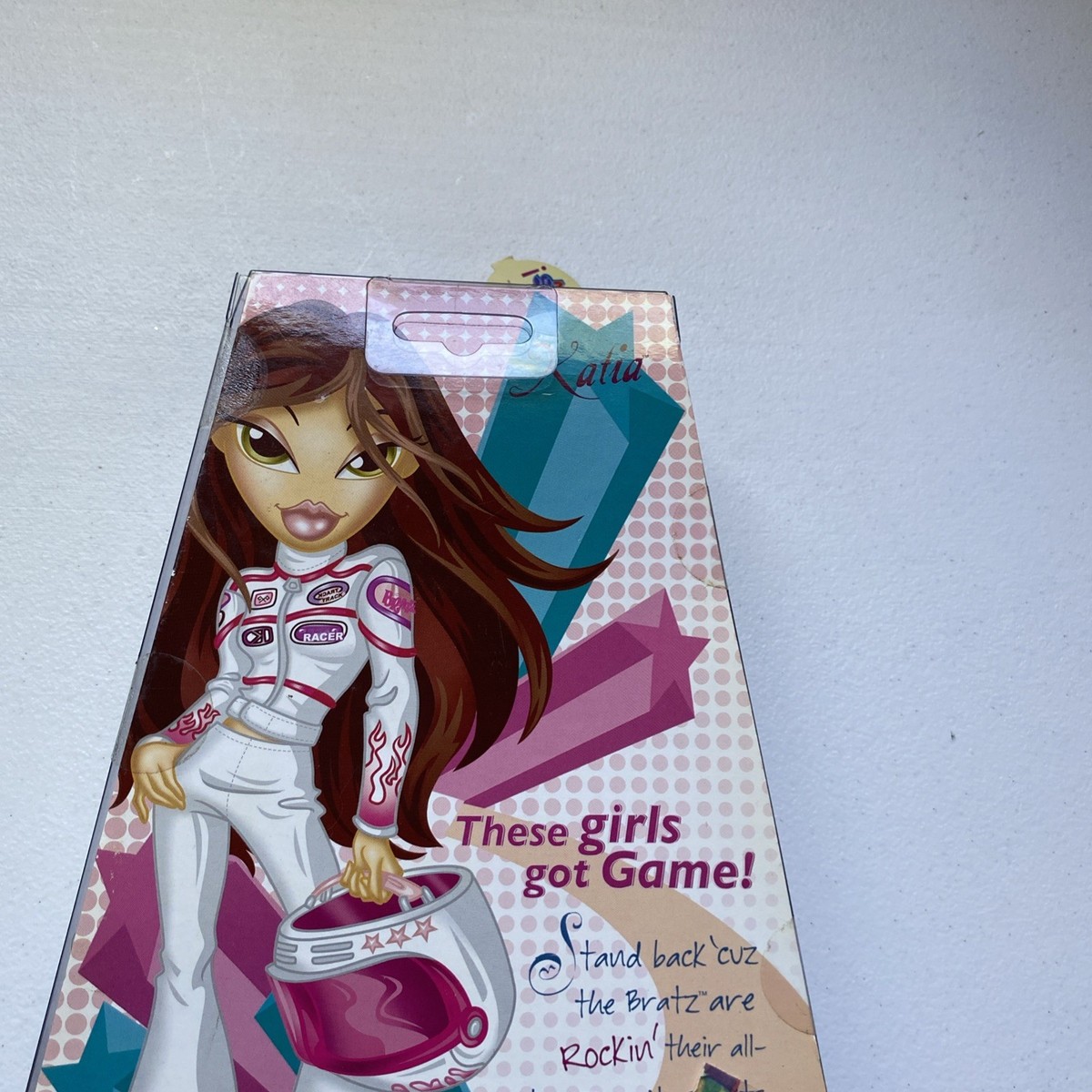 BRATZ Play Sportz Racecar Driving KATIA Doll Figure New in Package
