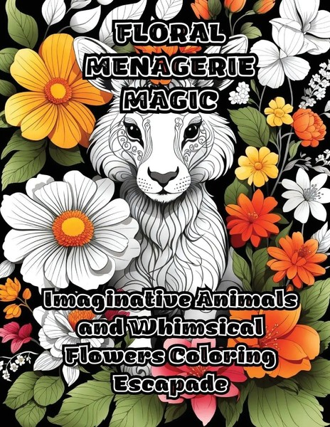 Floral Menagerie Magic | Colorzen | Taschenbuch | Englisch | 2023 | Colorzen-image