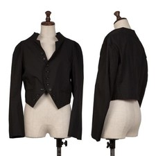 Wise Y's Yohji Yamamoto Women's Cotton Jacket Black Size 2 Short Jacket Used JP