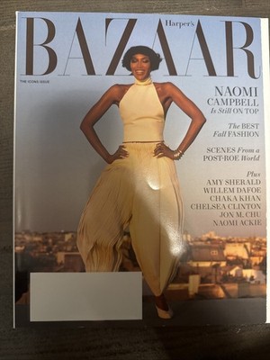 Harper s Bazaar US Magazine Naomi Campbell September 2024 American USA Fashion 