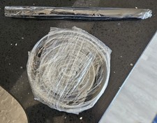 Shisha Hose (Silicone Black) + Metal Handle (Black) Brand New Never Used