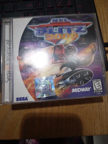 NFL Blitz 2000 on SEGA Dreamcast, first printing, CIB