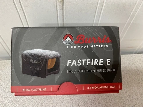 Burris FastFire E Enclosed Green Dot 3.5 MOA Sight 300267 Waterproof BLEM