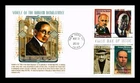 US COVER ALAIN LOCKE VOICES OF HARLEM RENAISSANCE FDC COMBO PANDA CACHET