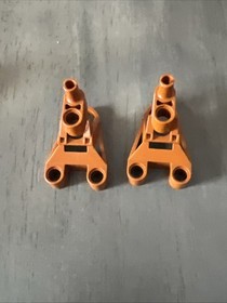 Lego McDonald&rsquo;s Bionicle Tohunga Foot Torso Head Green Dark Orange Dark Gray 6pc