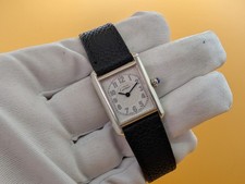 Cartier Must de Cartier Tank Silver 23mm Quartz fresh 2026 Service - ref. 2416