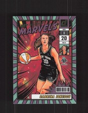2025 Donruss WNBA #7 Sabrina Ionescu Net Marvels Press Proof Purple