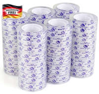 Transparantes Verpackungsklebeband 18Mm X 25M FüR BüRo Schule Haushalt Paket 36