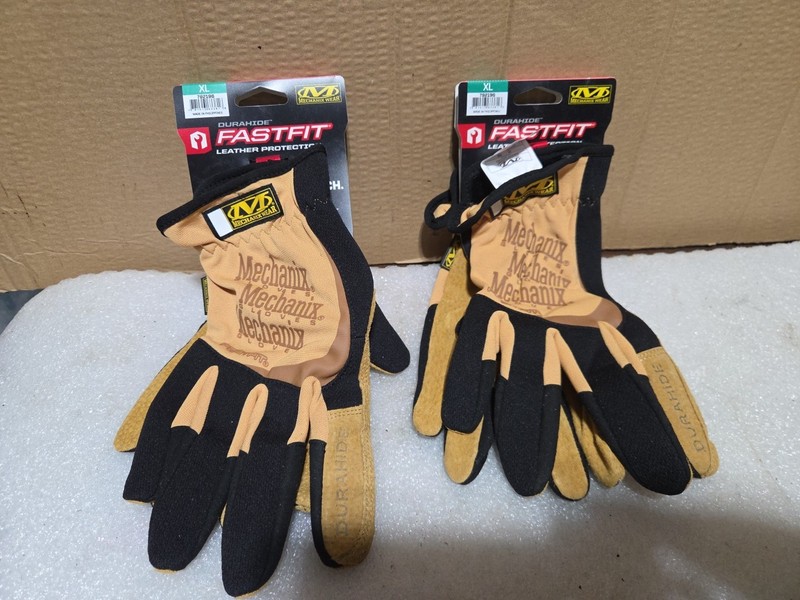 Mechanix Wear Durahide Fastfit Leather Protection Large Gloves (2 Pairs)FF
