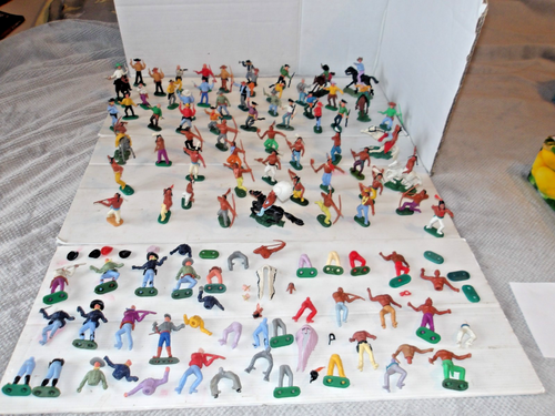 HONG KONG 1.32 SWOPPET STYLE WILD WEST COWBOYS & INDIANS SEE DESC. 60 COMPLETE +