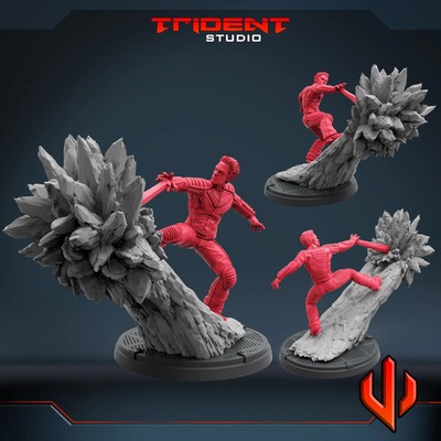 Ice Man (A) Marvel Crisis Protocol Proxy Miniature | Trident MCP
