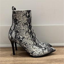 Steve Madden Multicolor Snakeskin Print Over-the-Knee Stiletto Boots