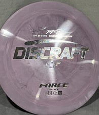 Discraft ESP Force Driver Disc Golf Purple Metallic Oil Spill Stamp Paul McBeth