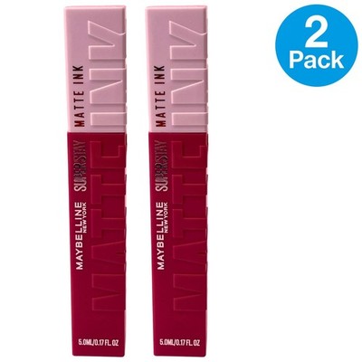 Maybelline SuperStay Matte Ink 80 Ruler 2 Pack New