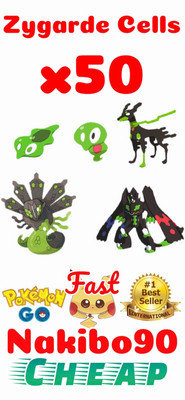 Pokémon Go - Zygarde Cells x50 Safe Fast - Read Describe