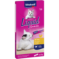7610376164249 Vitakraft CAT Liquid Snack 6X15 G Kurczak/Tauryna Vitakraft Chovex