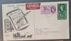 GB - 1960 - "General Letter Office" set on First Day Cover - EXPRESS - CDS