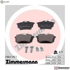 BRAKE PAD SET DISC BRAKE 21861.170.1 FOR MITSUBISHI SPACE/STAR/MPV CARISMA 1.1L