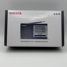 XHDATA D-219 Small 11 Band Portable AM FM Shortwave Radio Battery Operated