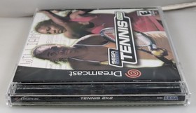 Sega Dreamcast - Tennis 2K2 - Brand New Factory Sealed CASE FRESH