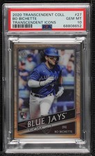 2020 Topps Transcendent Collection 30/95 Bo Bichette #27 PSA 10 GEM MT 8k3