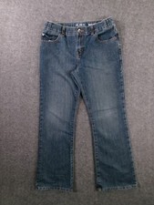 Place Jean Youth 10 Husky Blue Bootcut Causal Medium Wash Faded Western