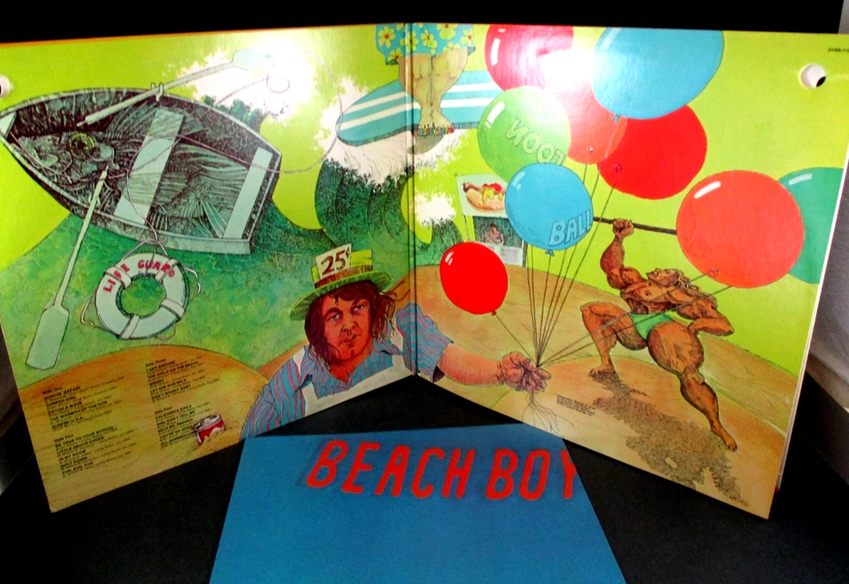 The Beach Boys ENDLESS SUMMER, Double LP, Poster, Gatefold, Capitol PROMO 1974 - Image 2 of 4