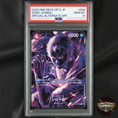PSA 10 Zoro Juurou ST18-004 SP Parallel Legacy of the Master ONE