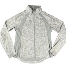 Athleta Womens Run With It Jacket S Verve Horizon Print Lightweight Athletic