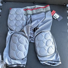 Exxact Sports Touchdown 5-Pad Adult Football Girdle for Men with Cup Pocket. C5