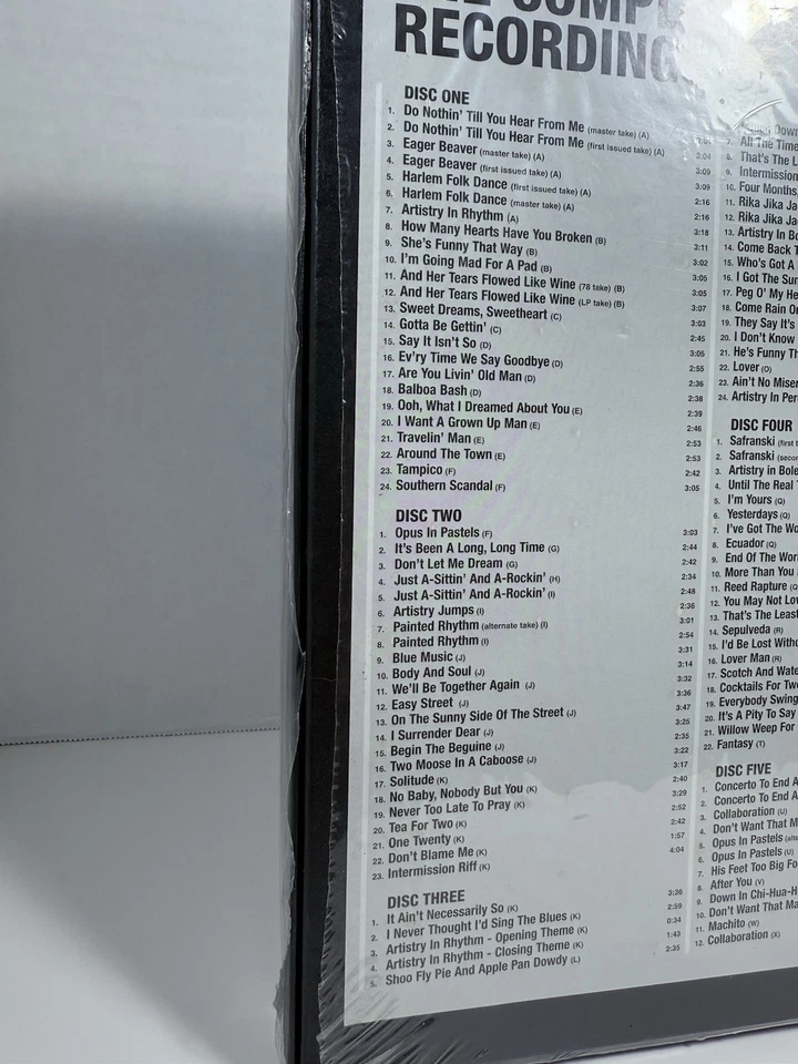 The Complete Capitol Studio Recordings of Stan Kenton 1943-47 Mosaic 10-LP NM Foto 2 de 3