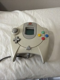 Sega Dreamcast White Video Game Console with Two Controllers