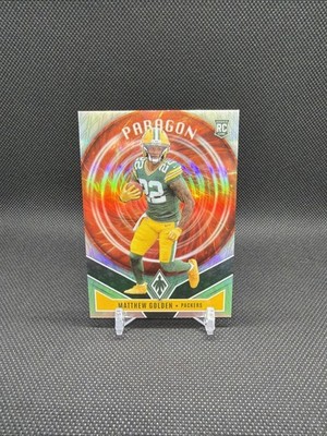 2025 Phoenix #13 Matthew Golden Paragon Silver Prizm RC - Packers
