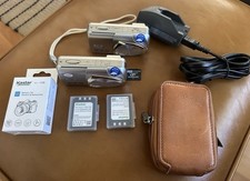 2 Vintage Olympus Stylus 410 / 4MP Compact Digital Camera / Tested Working