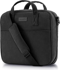 Sturdy 3-Ring Zipper Binder with Shoulder Strap for School – Beautiful 2-Inch 