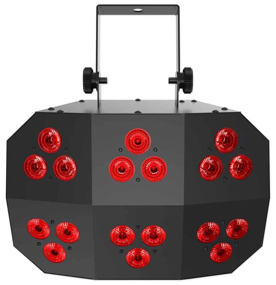 Chauvet DJ Wash FX 2 DMX RGB+UV Eye Candy Effect Dance Floor Light+Moving Head - Image 3 of 4