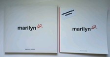 MARILYN MONROE 12 Hardcover + Rare 'Preliminary Design' Mockup Lawrence Schiller