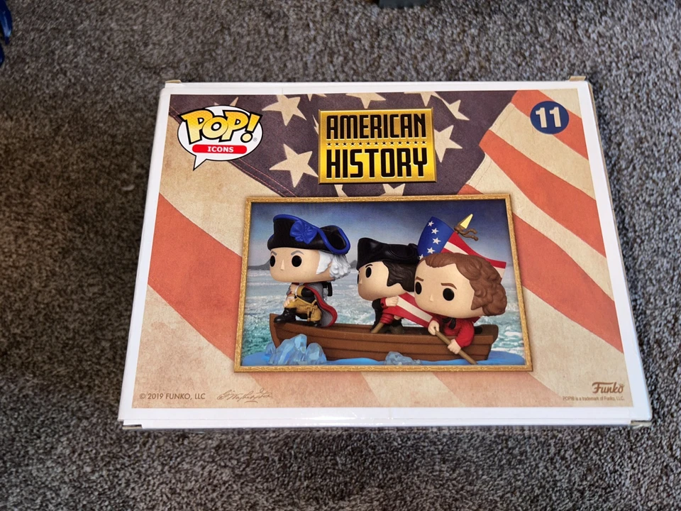 Funko Pop! Iconos - Historia Americana - Washington Crossing The Delaware # 11 NUEVO Foto 3 de 4